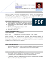 Prannoy Chakraborty Resume Summary