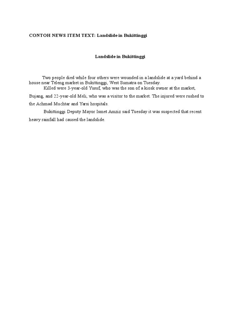 Contoh News Item Text News Technology Engineering