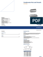 Condensate Pots and Vessels