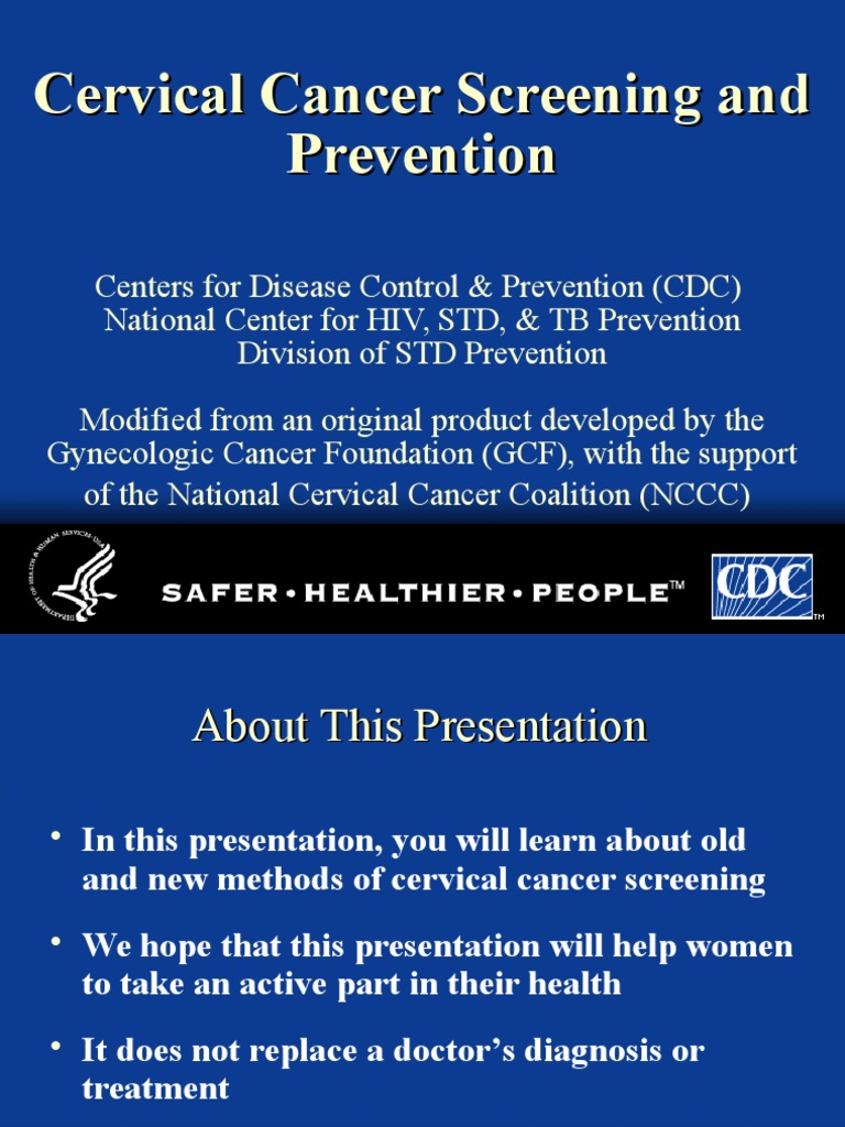 Cervical Cancer Screening and Prevention | PDF | Cervical Cancer | Rtt