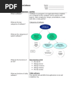 Hardware and Software Notes