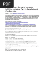 LDOMS Configuration