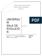 Universum: Evolución