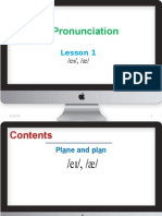English Pronunciation-Lesson 1