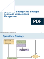 Operations Strategy and Strategic Decisons in Operations Management