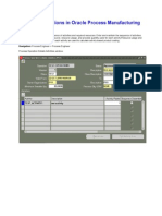 Defining Operations in Oracle Process Manufacturing