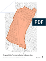 Echo Park Interim Control Ordinance Boundaries