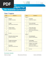 Teaching Program Year 7