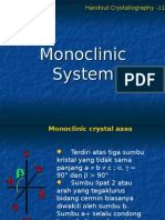 Ch 11 Systim Monoclinic