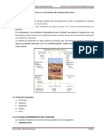 Capitulo Iii Dotacion de Consumo de Agua PDF