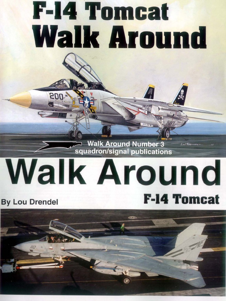 Aviation Squadron Signal Walk Around N 03 F 14 Tomcat | PDF