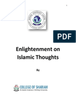 Enlightment On Islamic Thoughts PDF