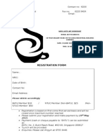 Latte Art Registration Form