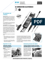 Analizador de combustión electrónico testo 300 XL