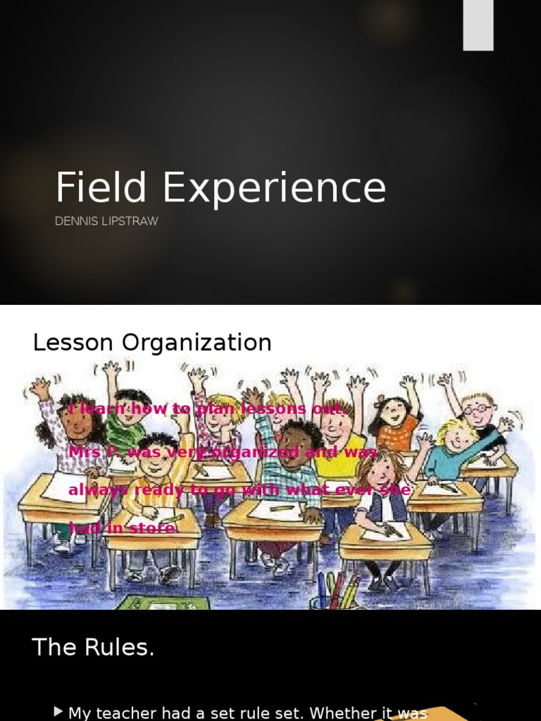Field Experience in Lesson Planning | PDF | Language Arts & Discipline ...