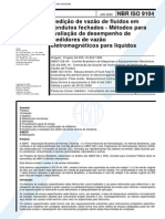 NBR 09104 - Medicao de Vazão de Fluidos em Condutos Fechados