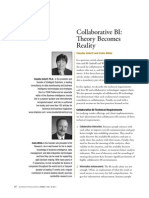 Collaborative BI: Theory Becomes Reality: Claudia Imhoff and Colin White