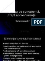 C - 1 - Noțiunea de Concurenta, DR Al Concurentei