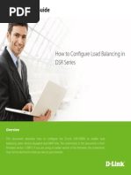 4Load Balancing Setup in DSR Series en UK