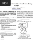 A DSP Based Active Power Filter for Induction Heating Systems
