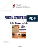 Proiect La Distributie Si Logistica SC Cda2 SRL