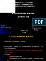 Kvadratura Kruga - Velibor Nikolić