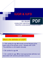 Iugr and Iufd