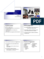 Aggression: Social 1 Biology and Social Cognition - Aggression