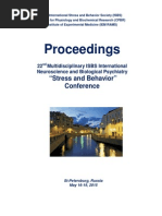 Download Final Program and Proceedings of the 22nd International Stress and Behavior Neuroscience and Biopsychiatry Conference St-Petersburg Russia May 16-19 2015 by ISBS_Society SN264965157 doc pdf