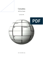 One Hundred Free Calcudoku Puzzles