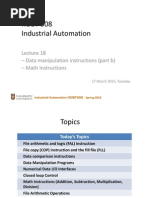 Rob t 308 Lecture 18