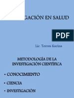 Investigación en Salud. 1er Clase