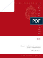 Impacto de Las Patentes Sobre La Innovacion PDF