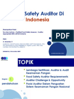 Food Safety Auditor Di Indonesia