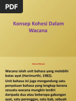 Konsep Kohesi Dalam Wacana