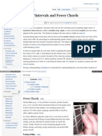 Power Chords and Harmonic Intervals