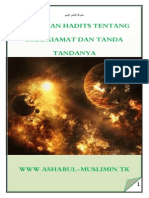 KUMPULAN HADITS TANDA KIAMAT - @WWW - Ashabul-Muslimin - TK PDF