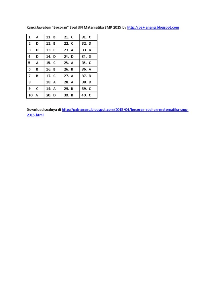 48+ Soal Un Bahasa Inggris Sma 2015 Dan Kunci Jawabannya Background