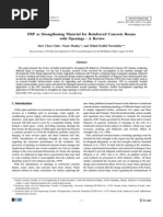 KSCE Journal of Civil Engineering Volume Issue 2014 (Doi 10.1007 - s12205-011-0162-8) Chin, Siew Choo Shafiq, Nasir Nuruddin, Muhd Fadhil - FRP As Strengthening Material For Reinforced Concrete Bea