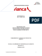 Planeación Estrategica Avianca