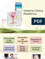 Historia Clínica Pediátrica