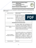 Guía General de Fondos de Los Archivos Históricos Del CJDF