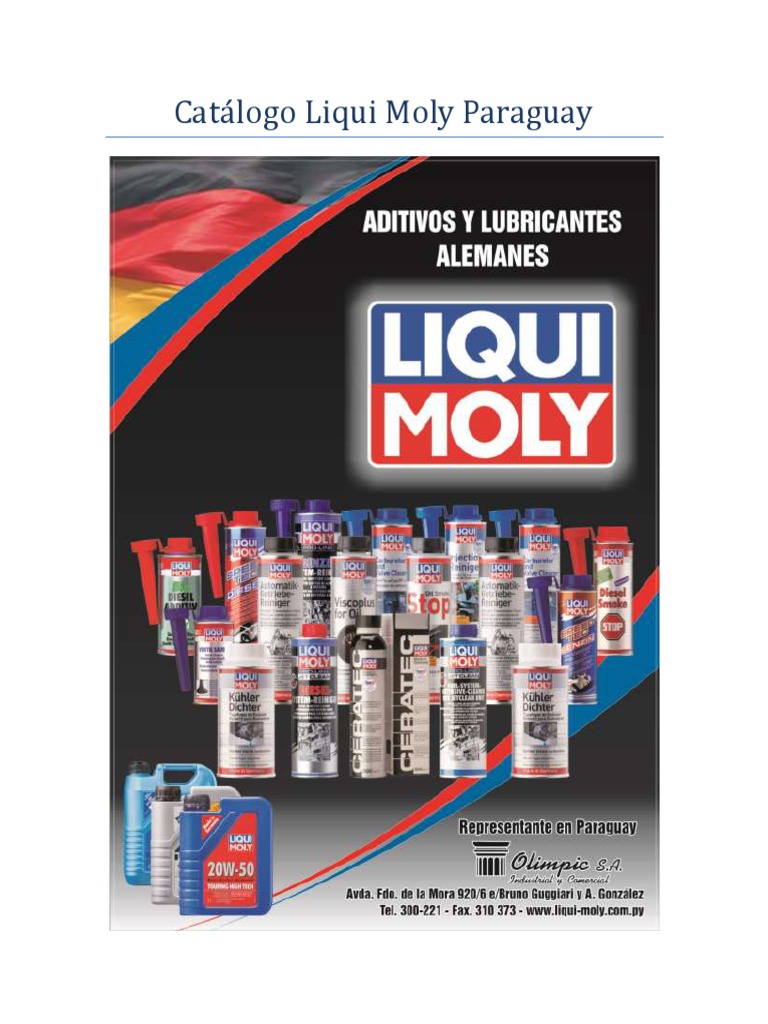Catalogo Liqui Moly Lubricante Motor diesel