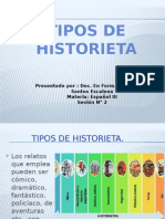 Tipos de Historieta.