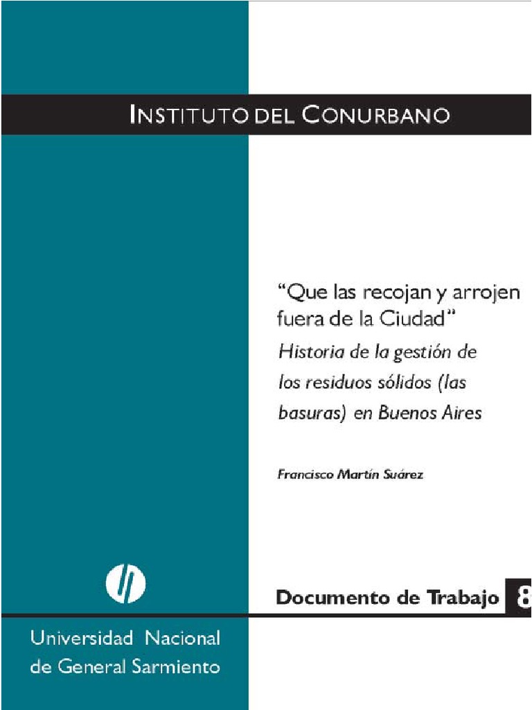 Que Las Recojan y Arrojen Fuera de La Ciudad | PDF | Buenos Aires ...