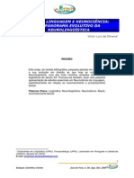 4 Letras Linguagem Neurociencia Panorama Evolutivo Neurolinguistica