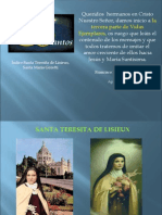 Santa Teresita de Lisieux y Santa Maria Goretti