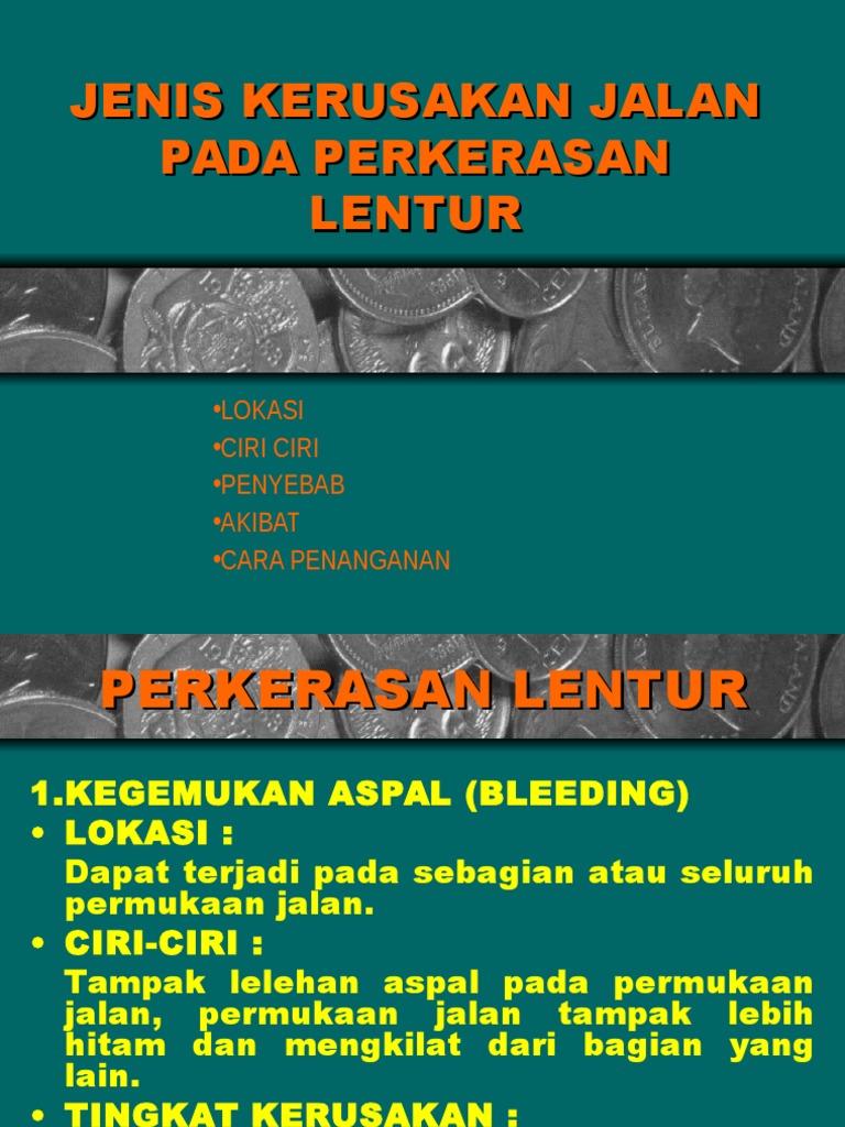 Jenis Kerusakan Jalan Pdf