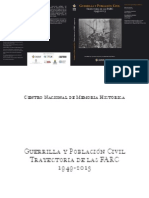 Guerrilla y Población Civil. Trayectoria de Las FARC 1949 - 2013