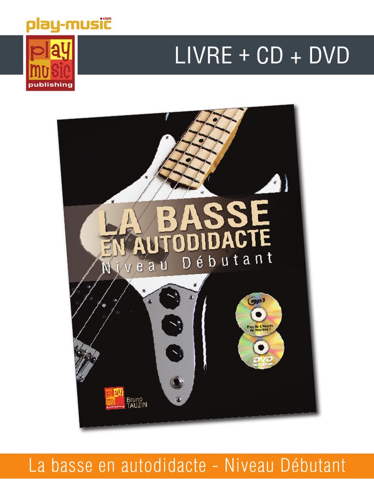La guitare acoustique en autodidacte - Débutant - 1 Livre + 1 CD +